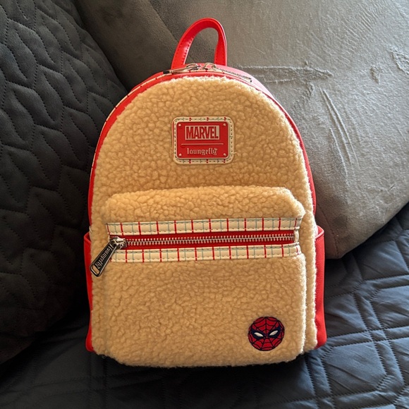 Loungefly Handbags - NWT - Marvel Loungefly Spider-Man backpack